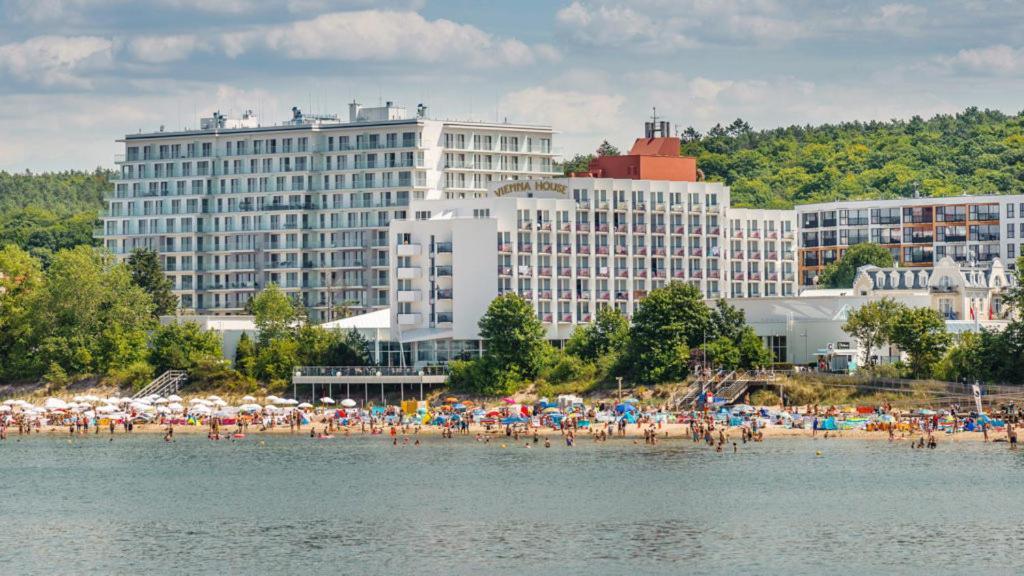 Miedzyzdroje,Balticus Promenada Gwiazd 14, Apartament Z Widokiem Na Morze Iwona Luaran gambar